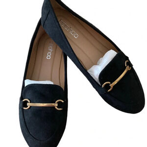 Boohoo Black Flats Brand New Size 3
